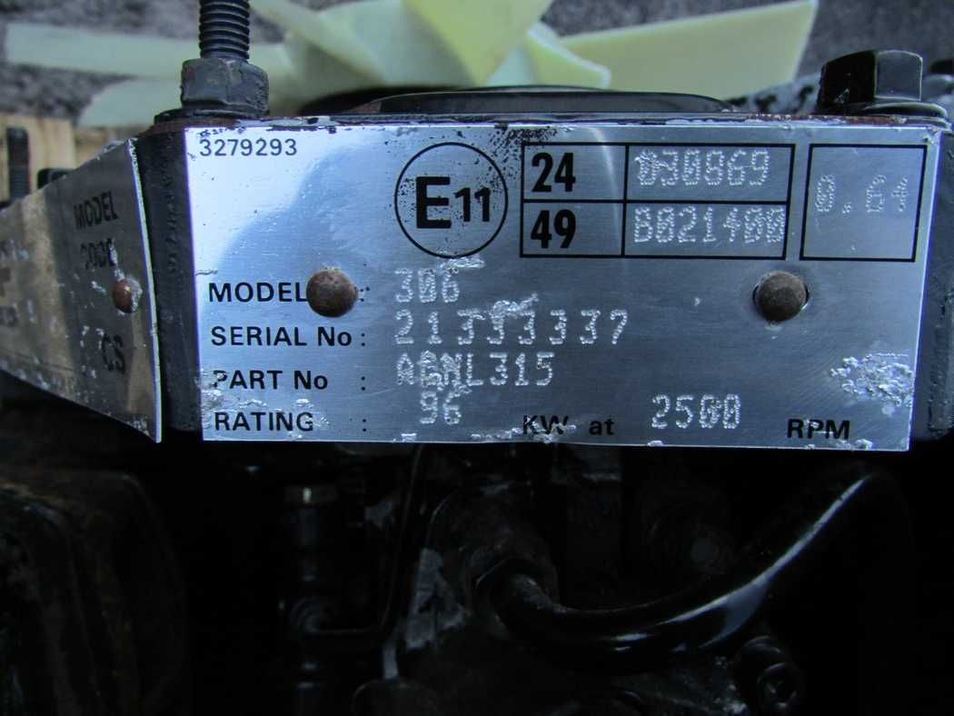 Silnik kompletny cummins cs 306 5.9 Case JCB Fastrac Hitachi daf man