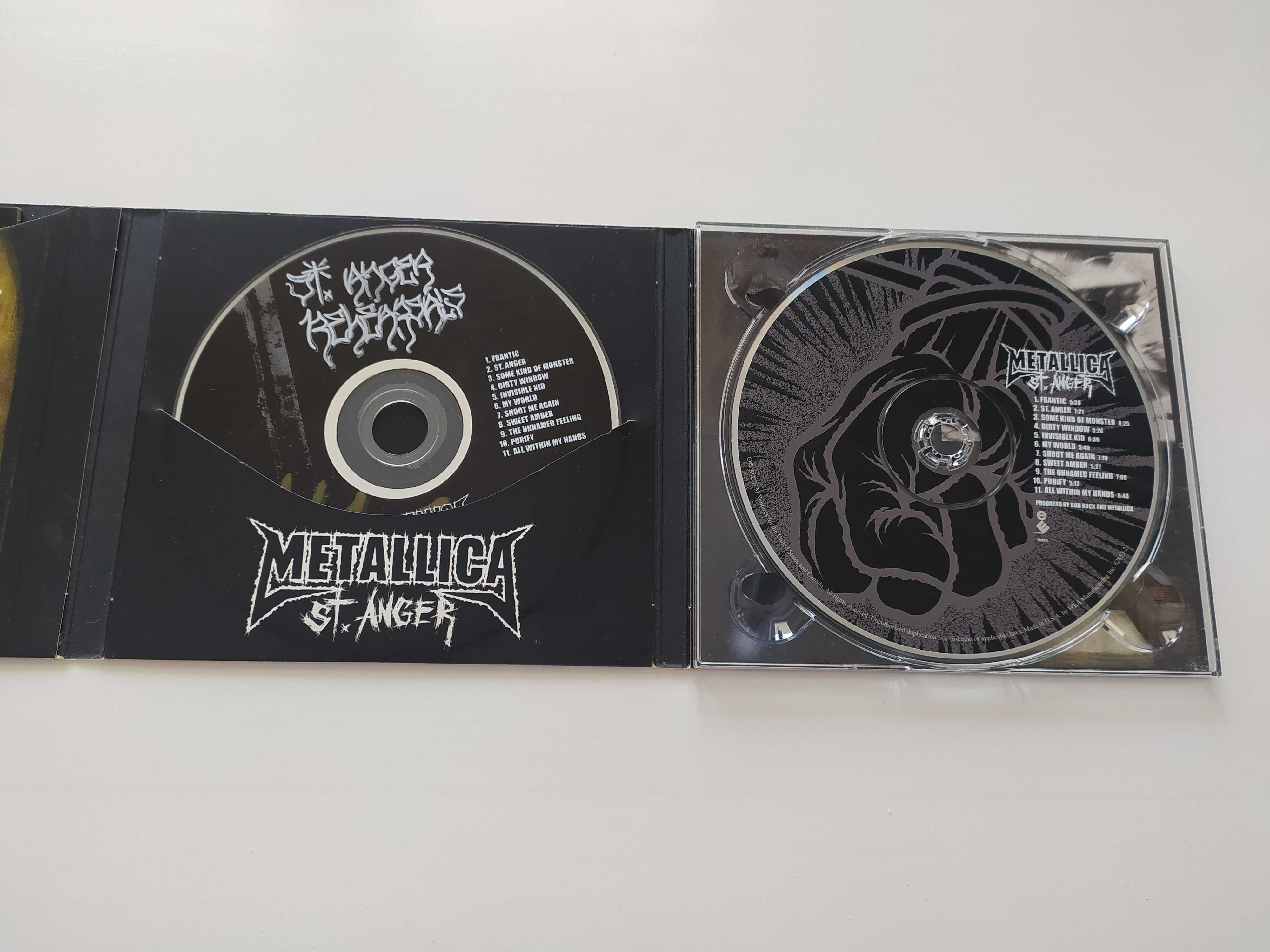 Metallica ## St. Anger ## CD+DVD ## made in USA