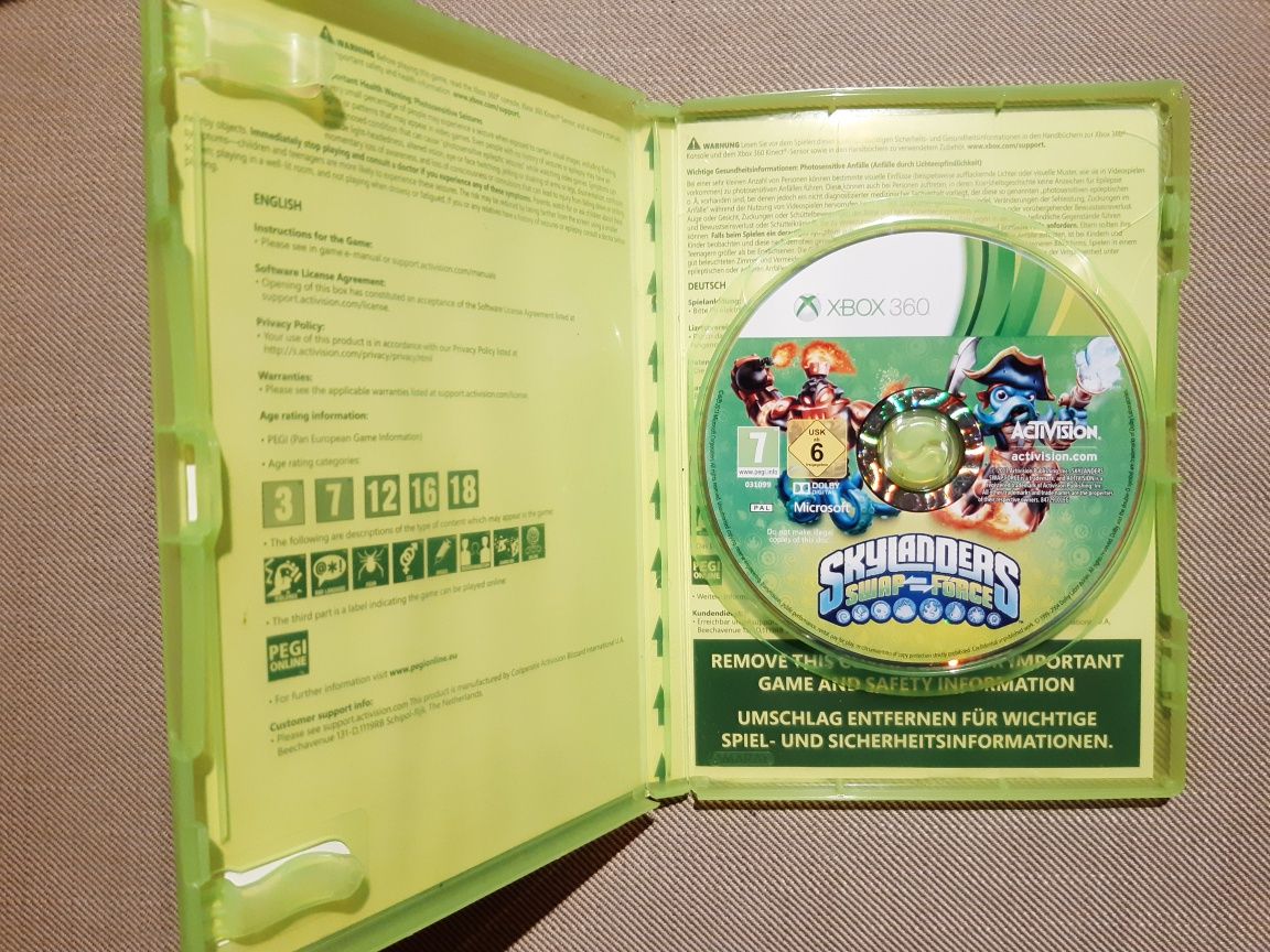 Gra SKYLANDERS Swap - Force na konsolę xbox 360