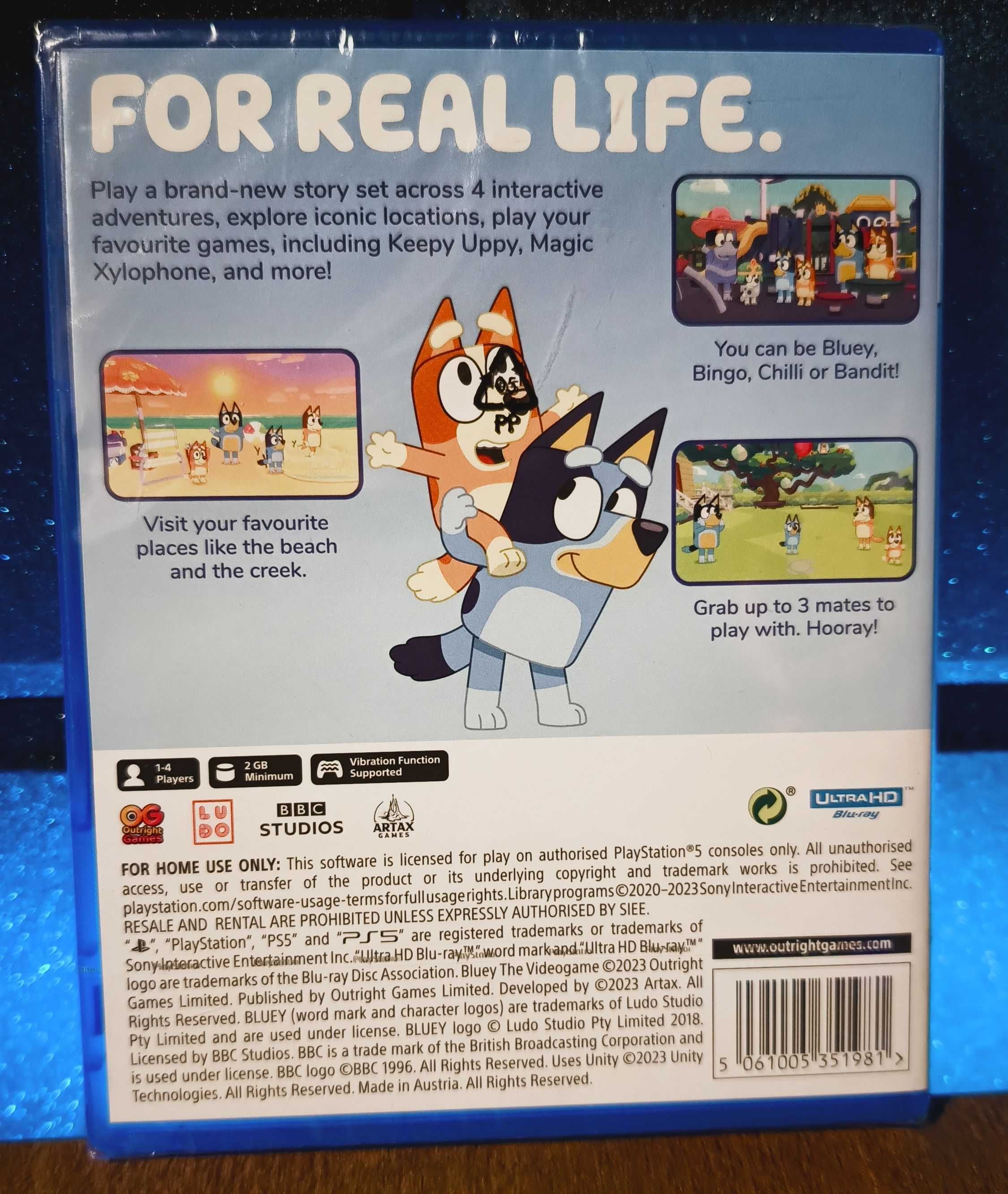 Bluey: The Videogame PS5 - świetna przygodówka dla dzieci PL DUBBING
