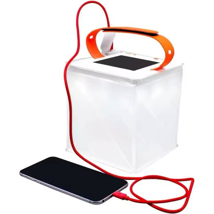 підвісний кемпінговий сонячний ліхтар з USB - Luminaid PackLite Nova