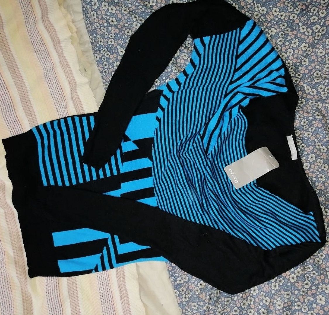 Sweter Sweterek W paski pasy ORSAY Nowy z metką XS, S