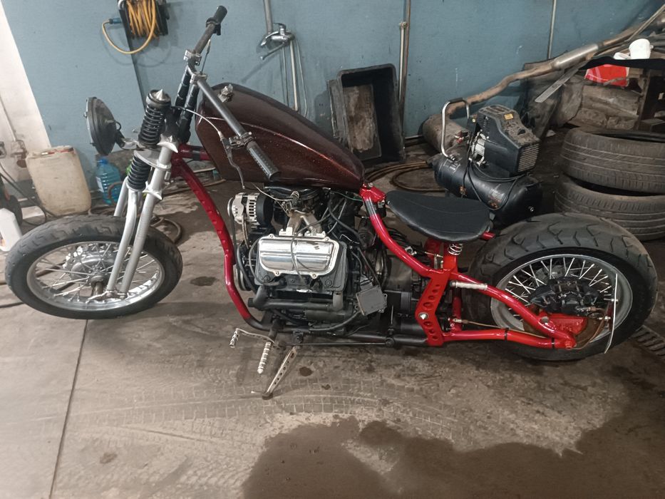 Кастом мото дніпро з мотором від заз