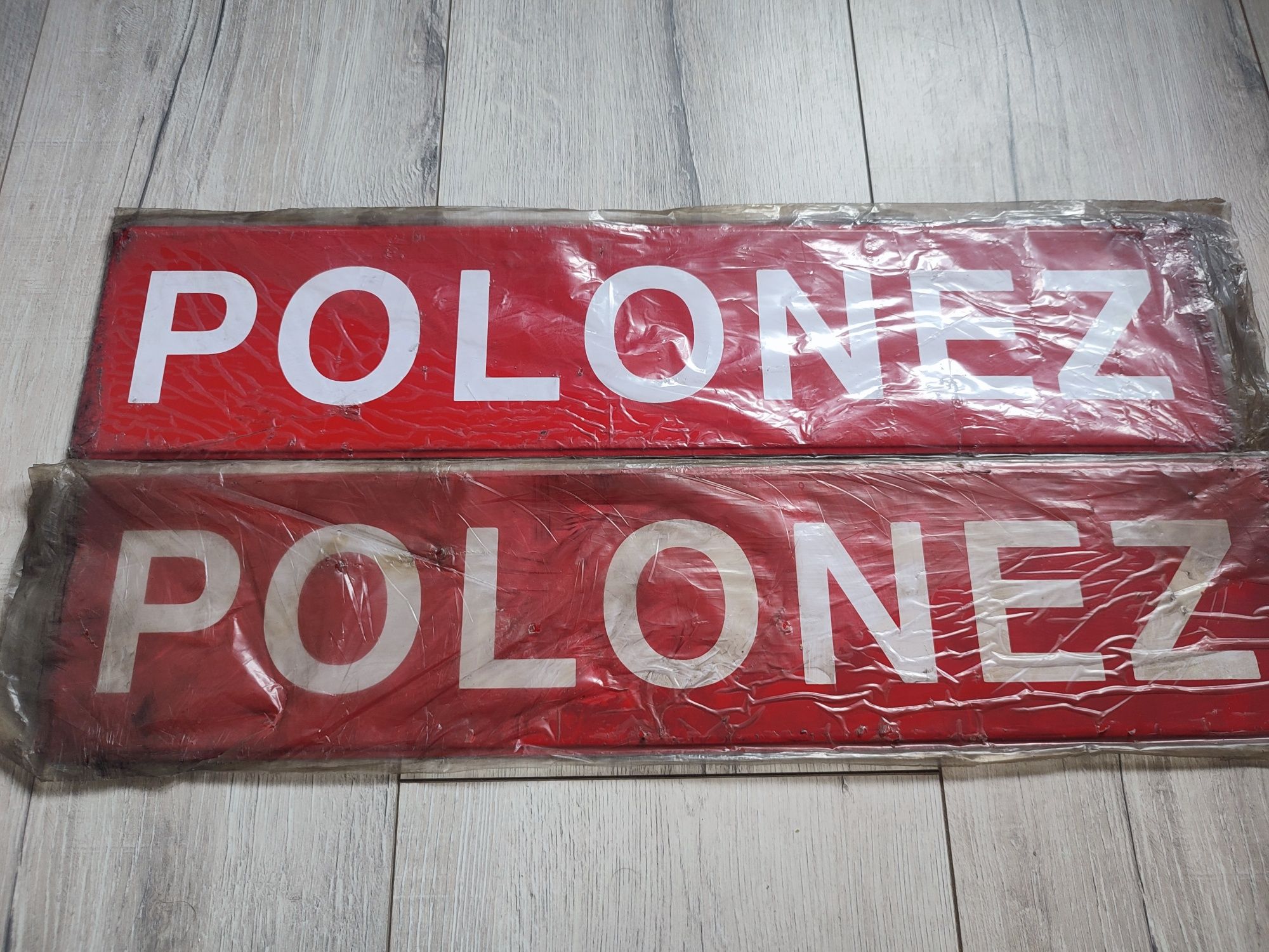 Tablice POLONEZ FSO rejestracja