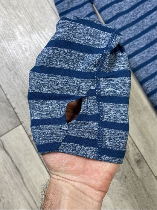 Nike dri-fit running кофта лонгслив M размер беговая синяя оригинал