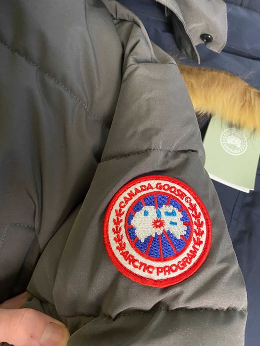 (БЕЗ ПЕРЕДОПЛАТИ)Canada Goose jacket куртка пуховик канада гус сіра