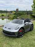 Auto Na Akumulator Porsche 911 GT3 Szary Lakierowany Dwuosobowy