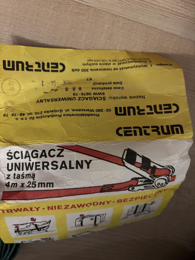 Ściągacz uniwersalny z taśma prl