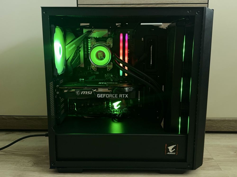 Wydajny Komputer z RTX/RYZEN 7/Deepcool/750w/SSD/Aorus/Msi/SPC