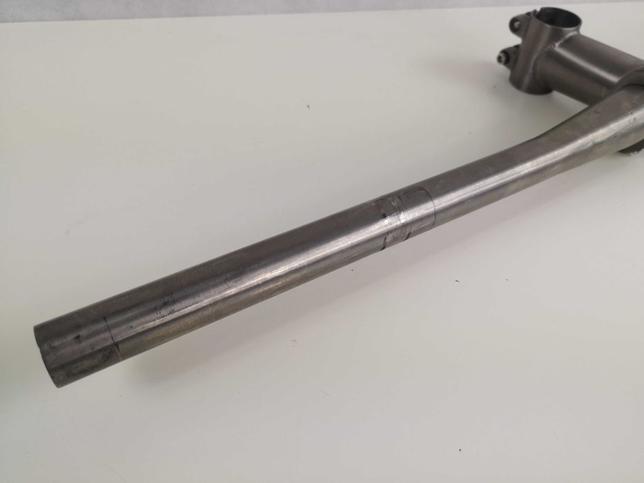 Kierownica tytanowa + mostek tytan 31.8X680mm