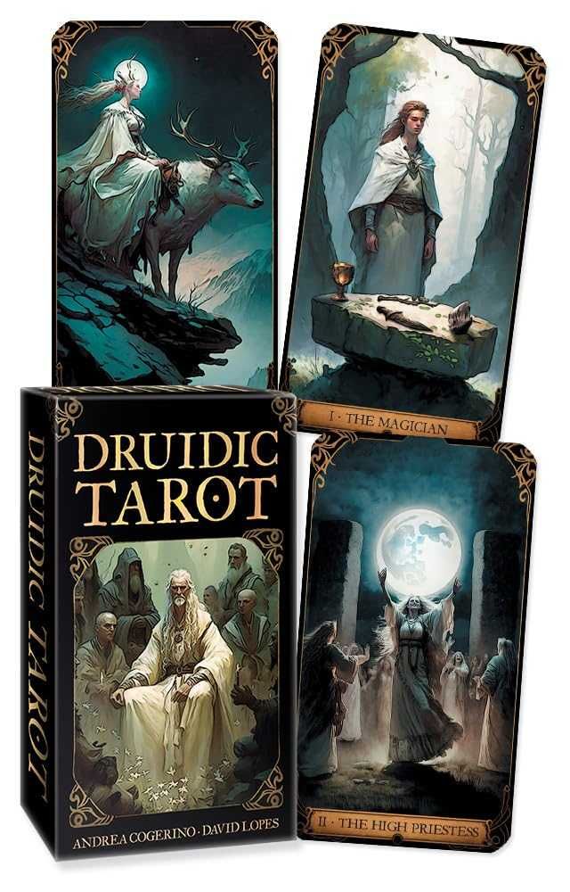 Baralho de Tarô/tarot Druidic Tarot original novo e lacrado