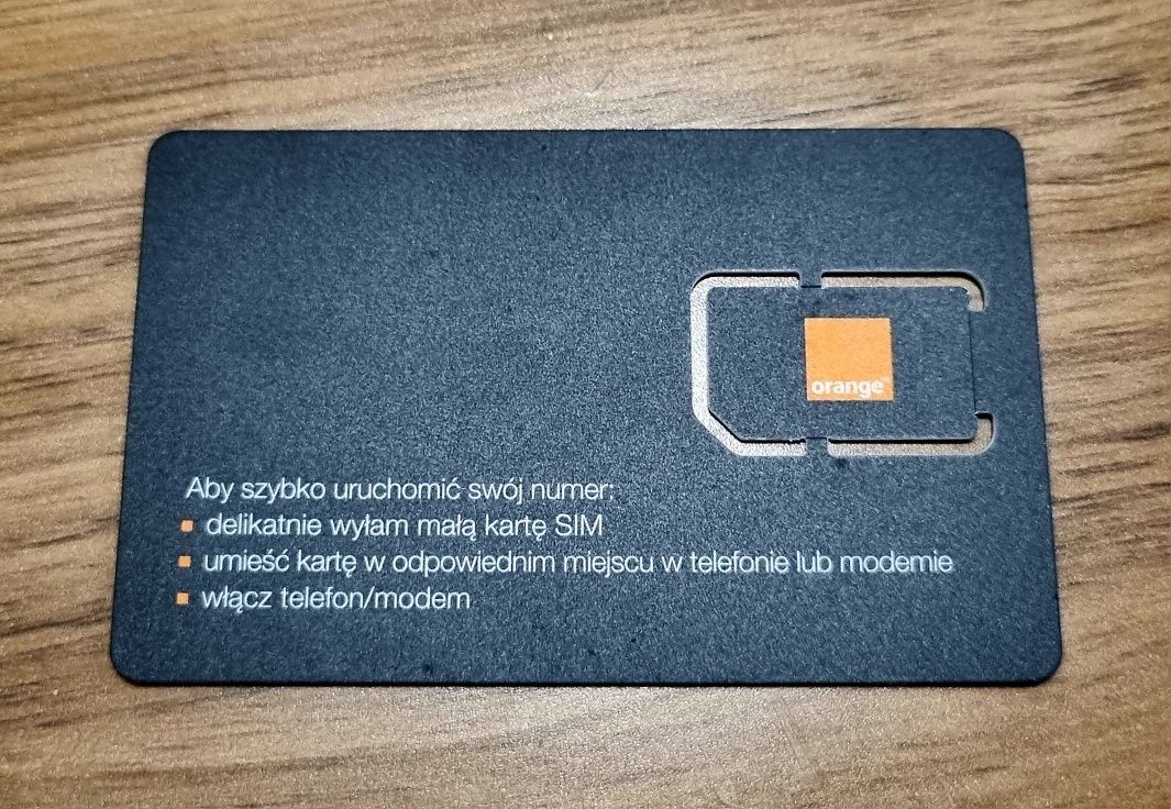 Karty Orange SIMteligent - 90 sztuk