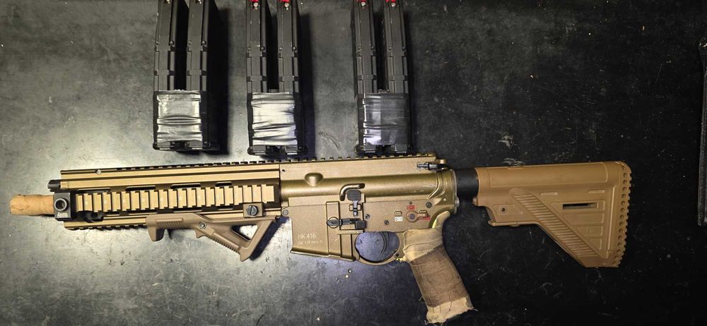 VFC HK416 GBBR RAL8000 usada