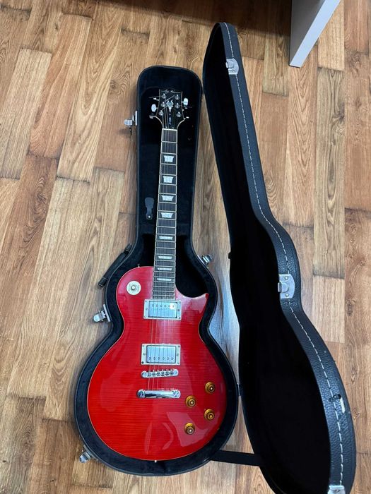 Gitara Les Paul Jay Turser JT-220D + Case