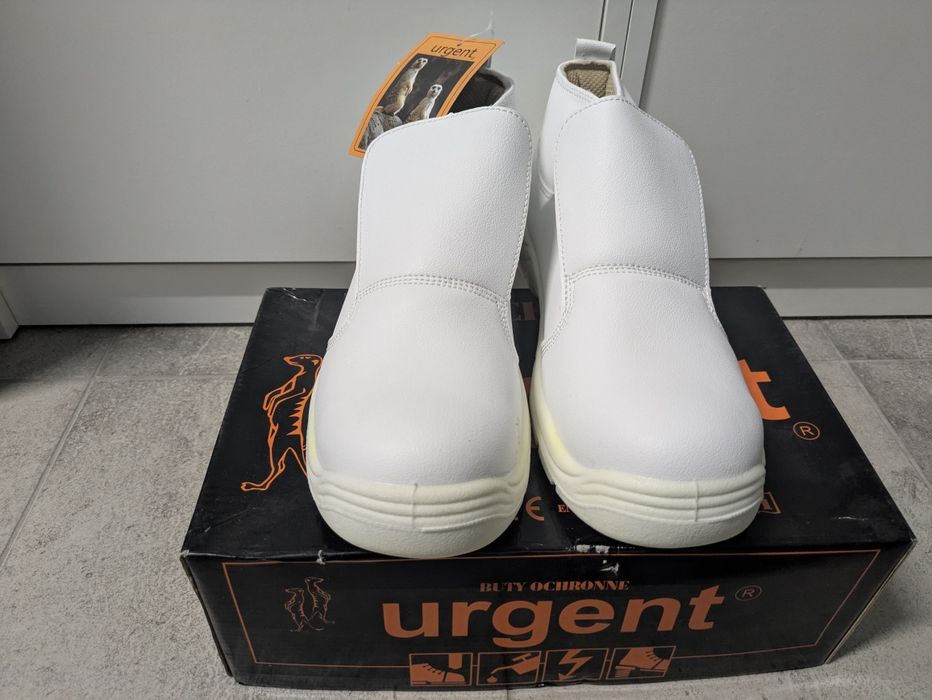 Buty ochronne URGENT 42 – stalowy nosek – nowe 35 zł
