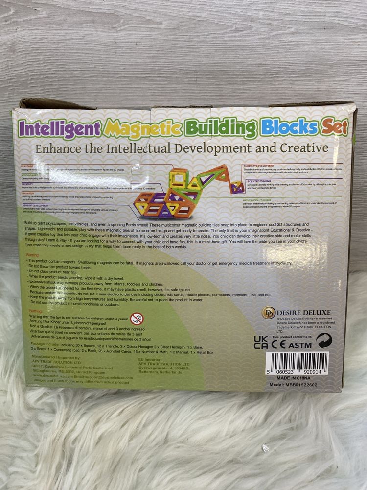 Intelligent Magnetic Buildings Blocks Set