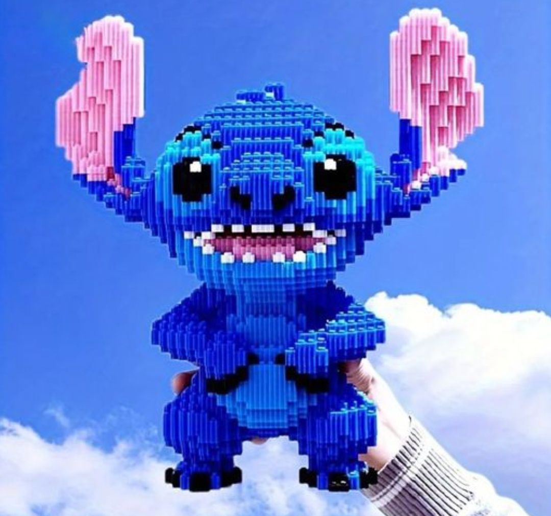Конструктор MAGIC BLOCKS  Стіч Stich великий+ маленький 5600 деталей