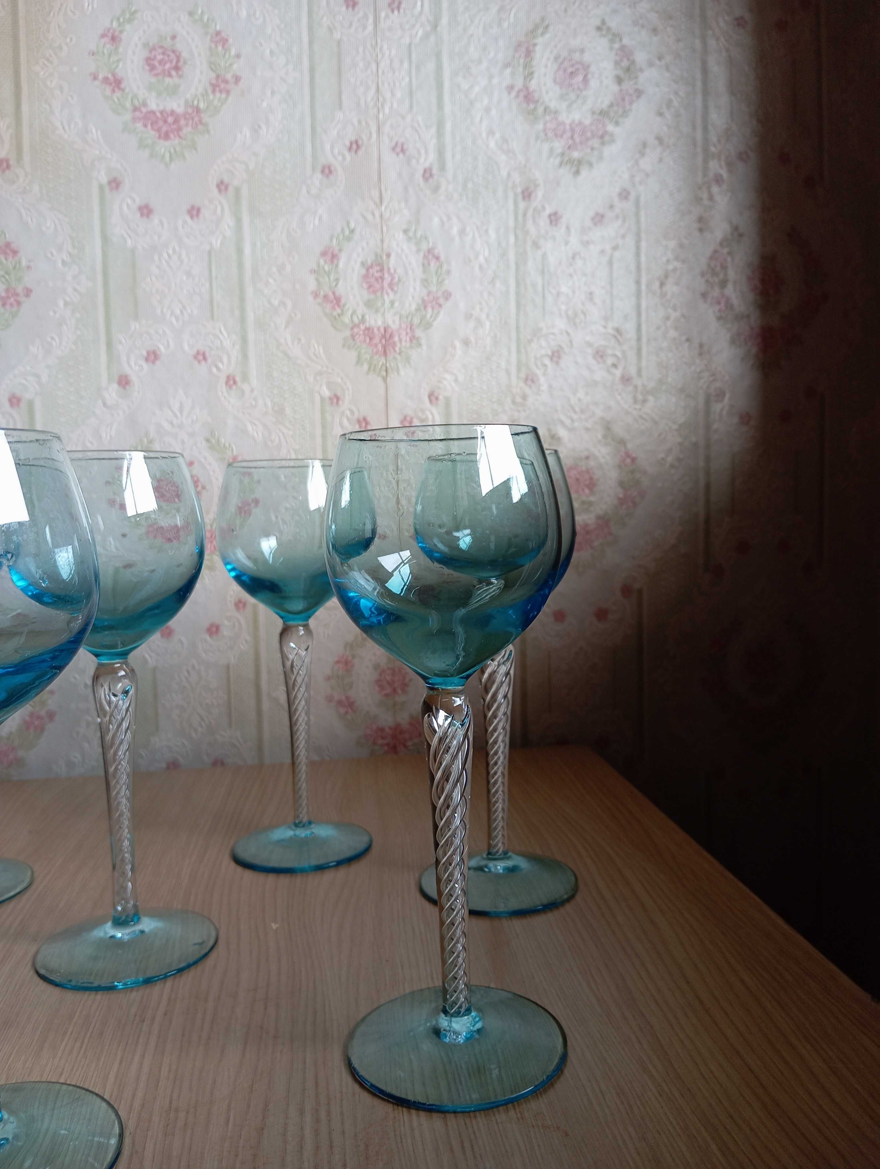 Copos de vinho vintage