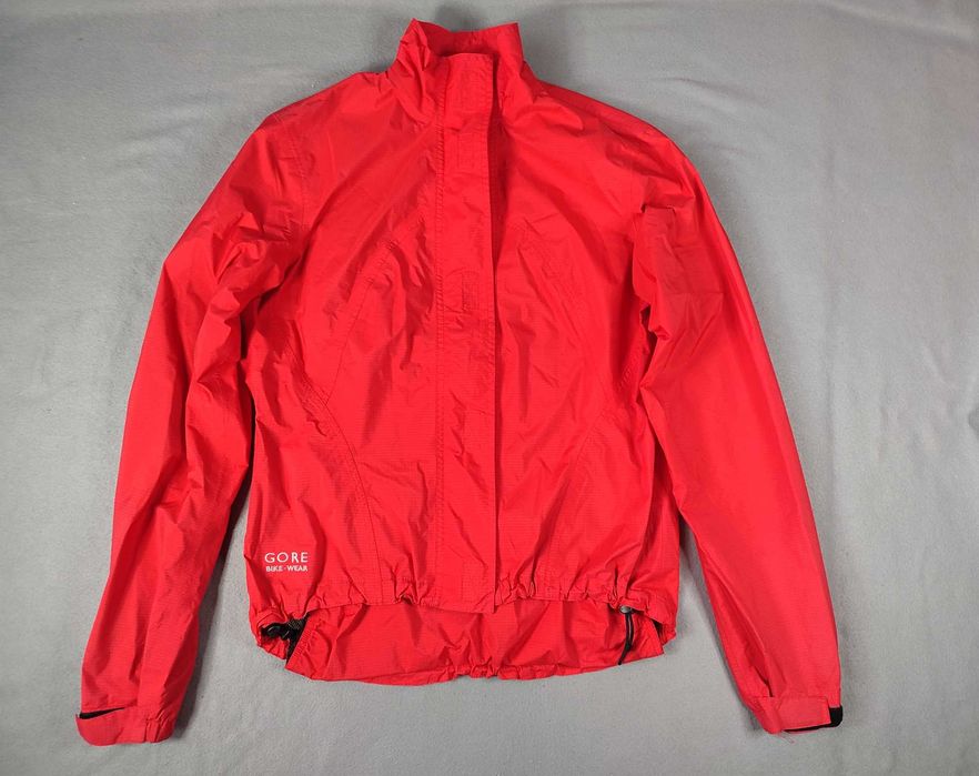 Куртка дождевик GORE bike wear packlite красный (размер 42)