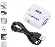 Adaptador Hdmi2Vga com Audio (novo )