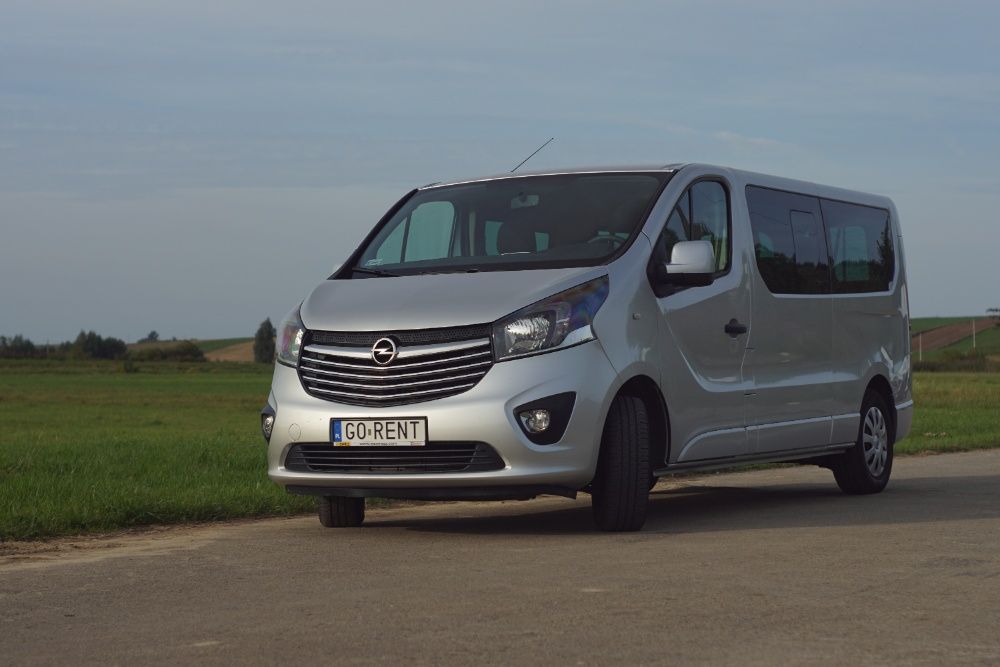 Wynajem busa 9-osobowego Opel Vivaro!! Winiety !! Wolne wakacje !!