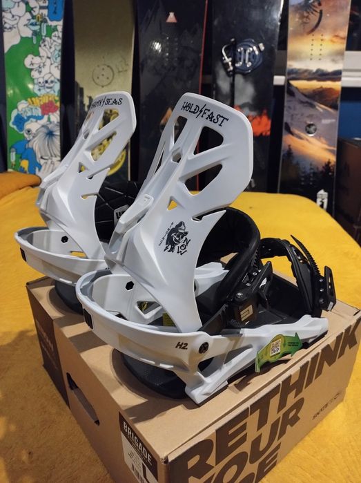 Okazja$ Nowe Wiązania Snowboardowe NOW Brigade L Freestyle Tribute!