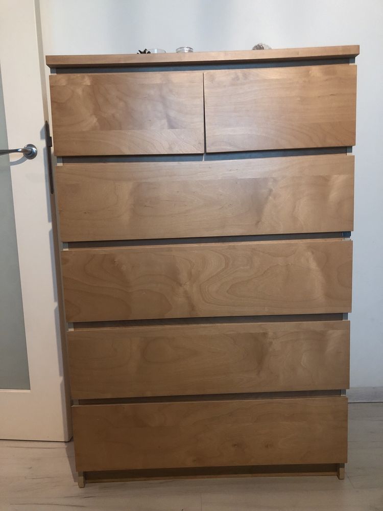 2 komody Malm IKEA