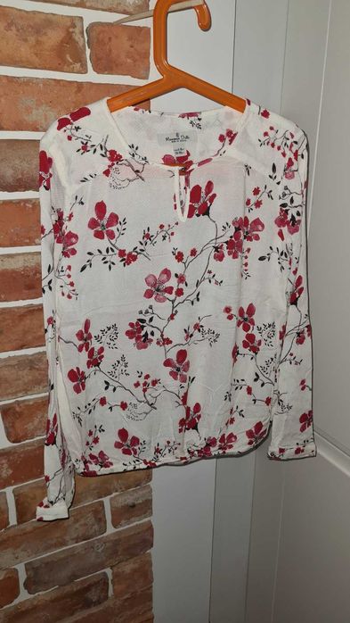 Massimo Dutti piękna koszula kwiaty  134-146