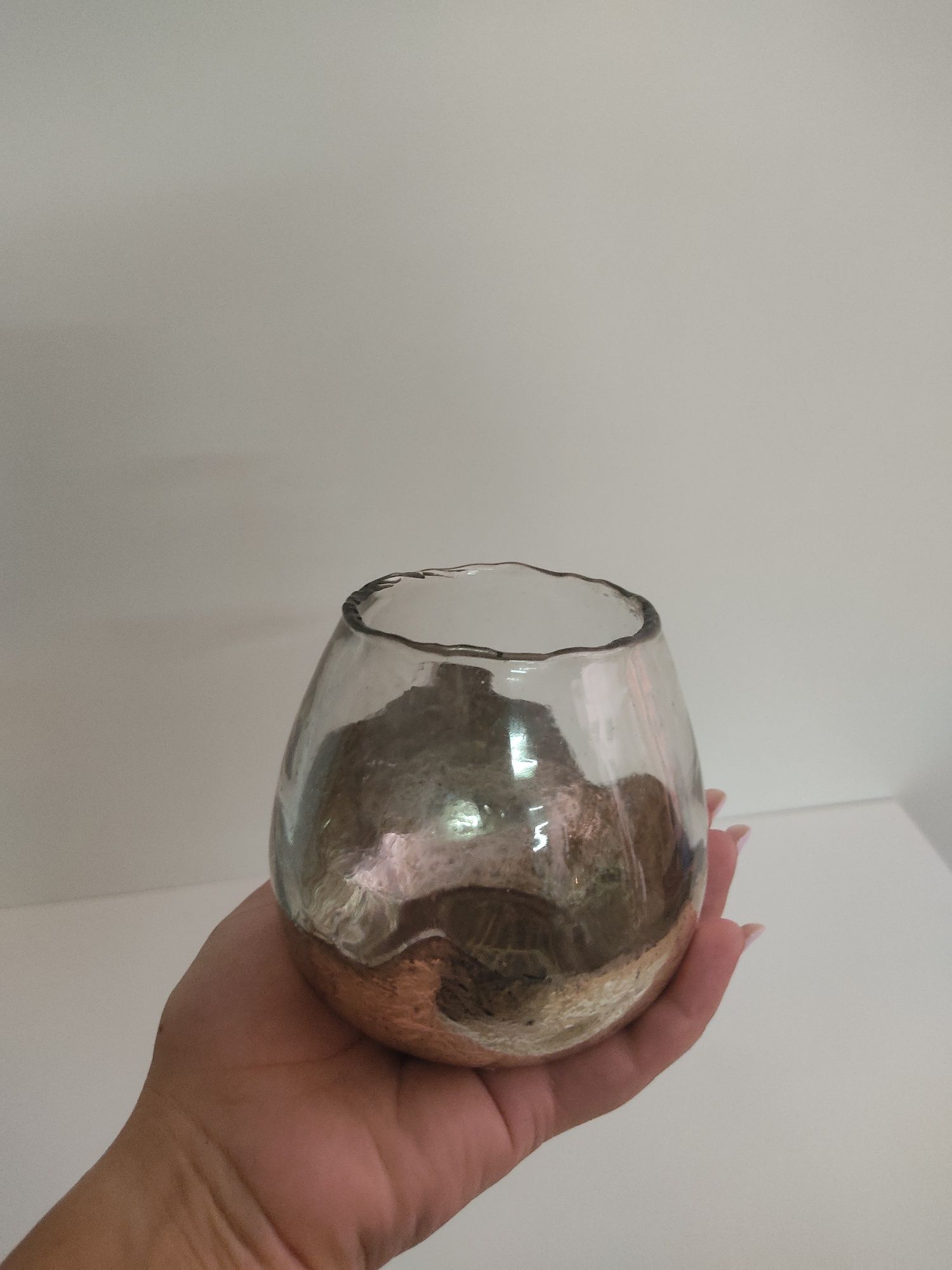 Castiçal em vidro