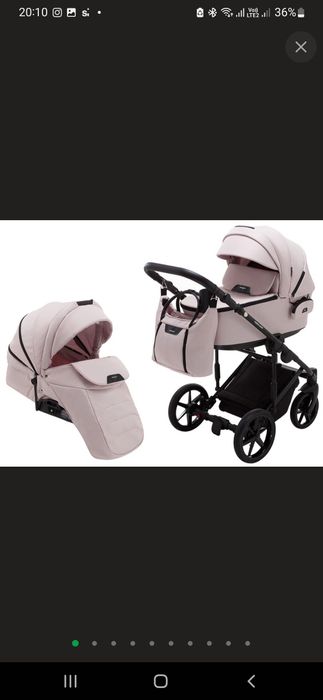 Дитячий візочок 2 в 1 Adamex Porto Light