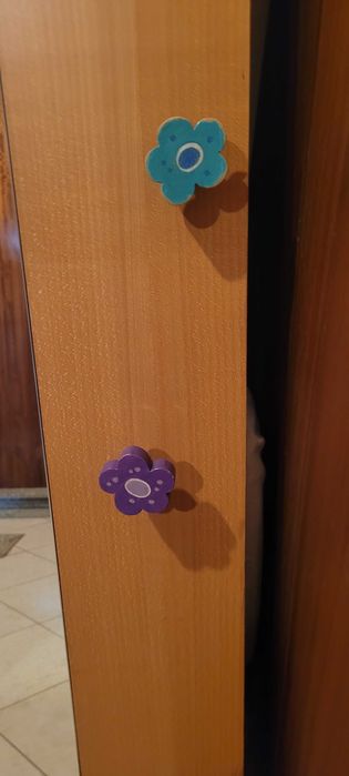 Espelho cabide para quarto de criança