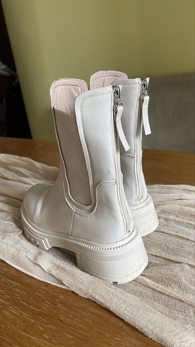 Зимові ботинки чоботи челсі тракторна підошва