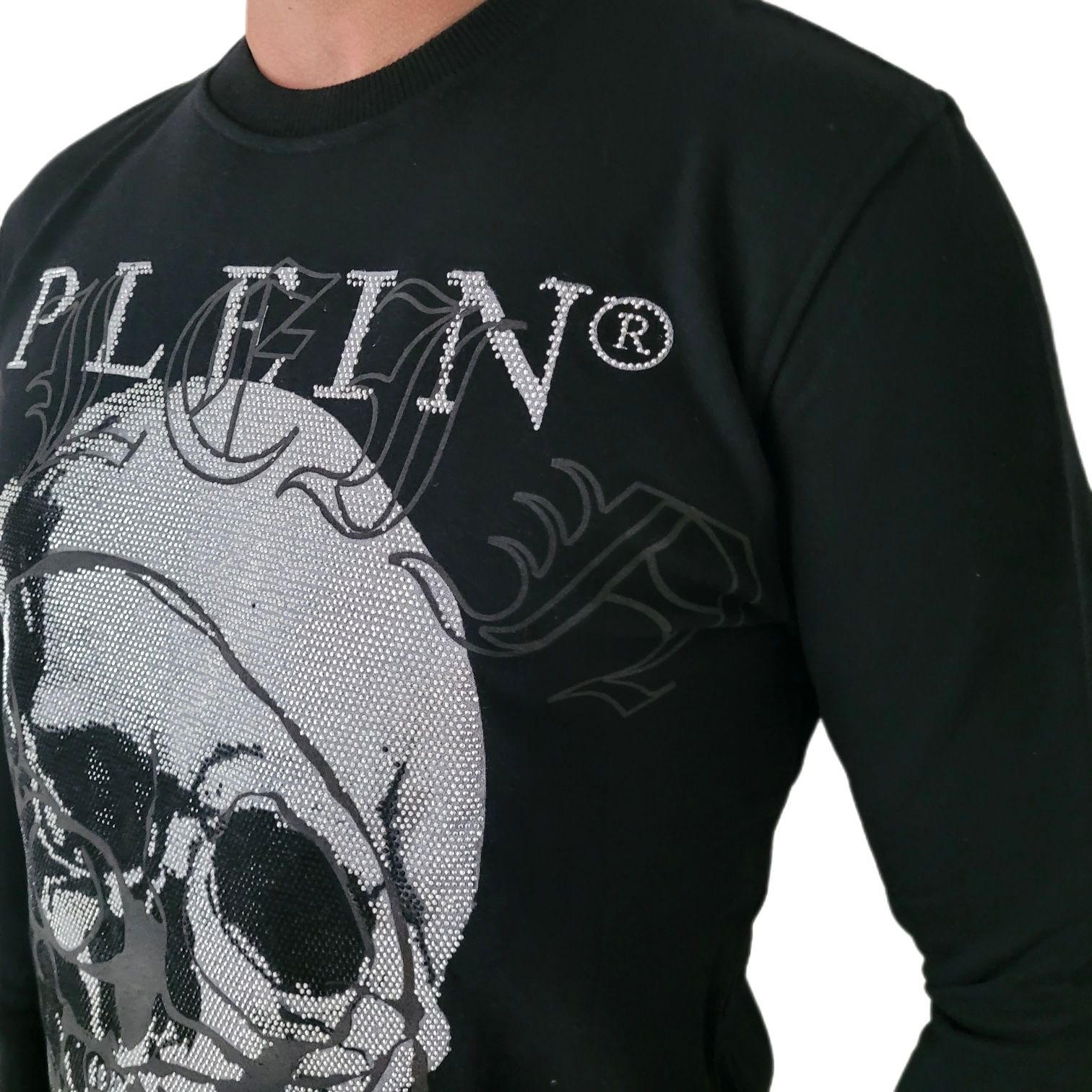 Philipp Plein Bluza Skull zdobienia Wyprzedaż