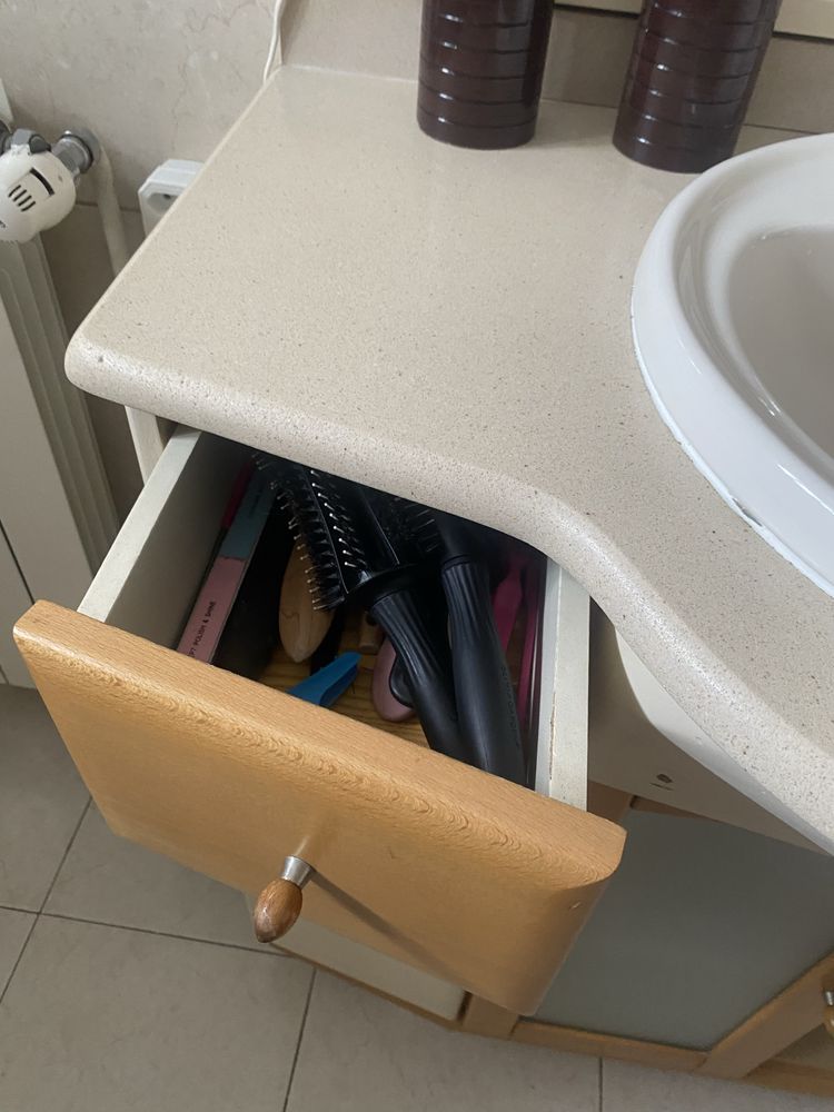Movel de casa banho com espelho