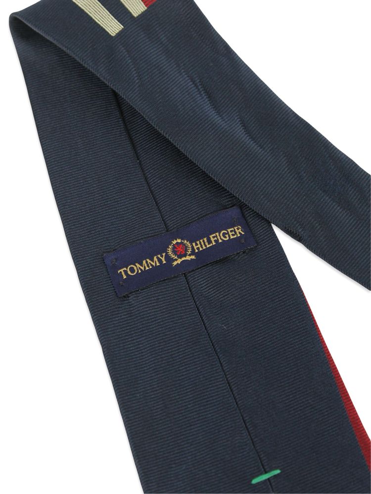 TOMMY HILFIGER Шовкова краватка у смужку. Оригінал. США