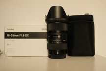 Sigma 18-35mm f/1.8 DC HSM Art – Canon  (IDEALNY STAN)