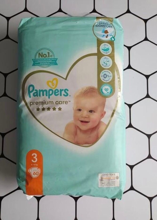 Pampers premium care. Размер 3