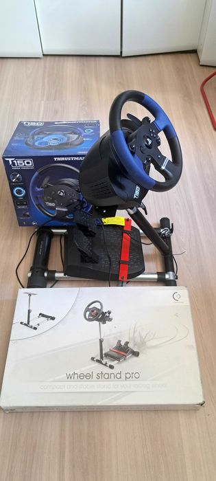 Thrumaster T150 + stojak wheel stand pro