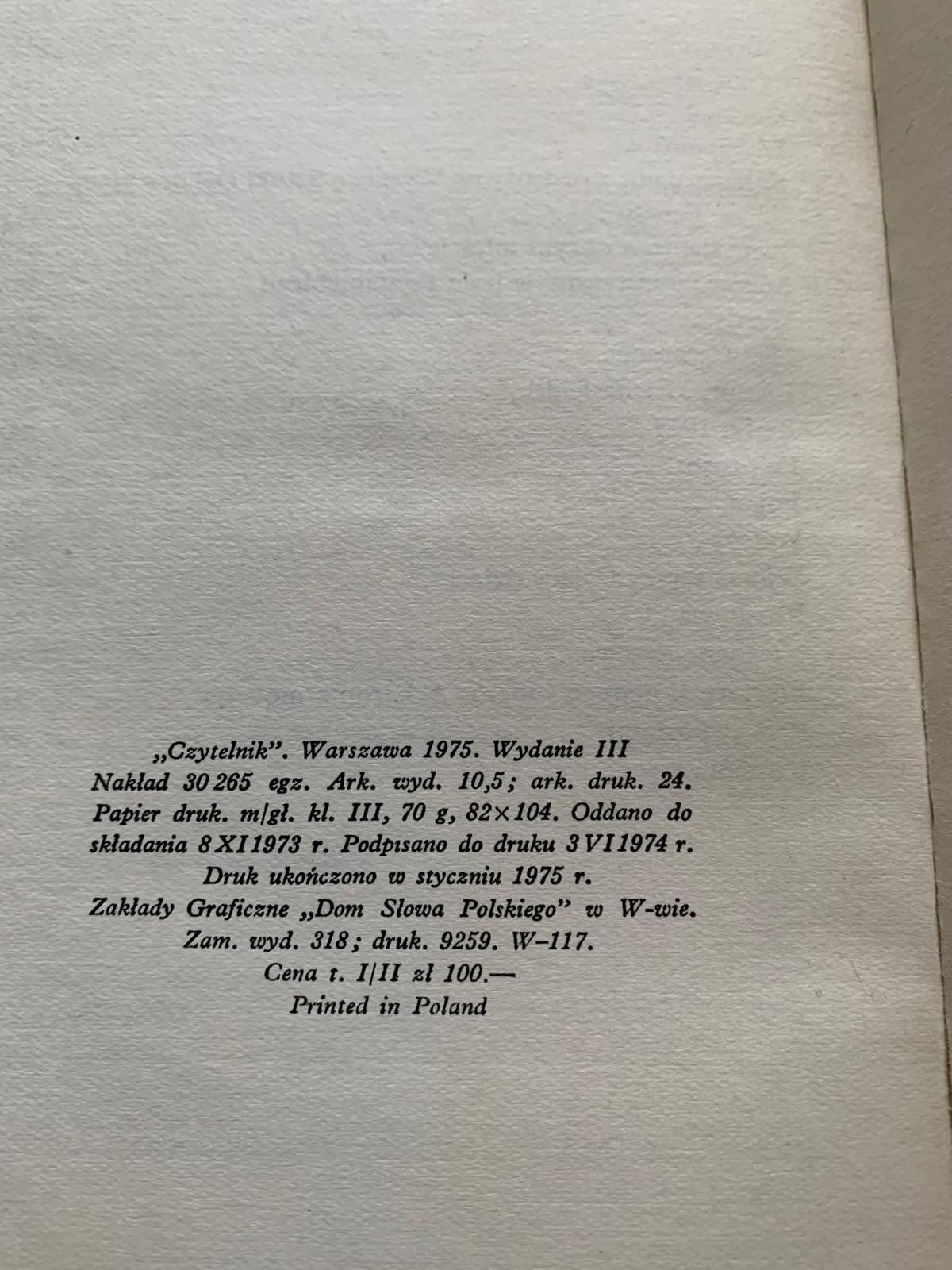 Sprzedam: Julian Tuwim - Wiersze Zebrane, Tom I (1975, Czytelnik twar