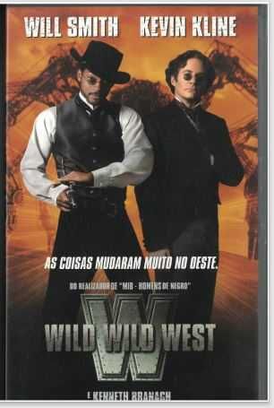 Filme VHS "Wild Wild West" Will Smith e Kevin Kline