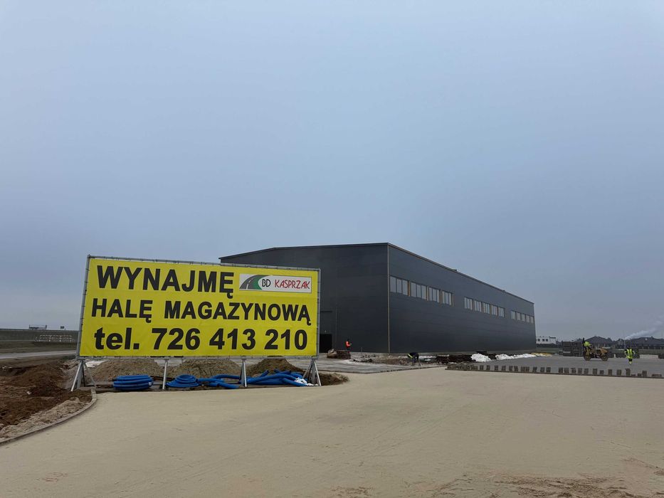 Wynajmę Halę Magazynową Leszno 580 - 5700 m2