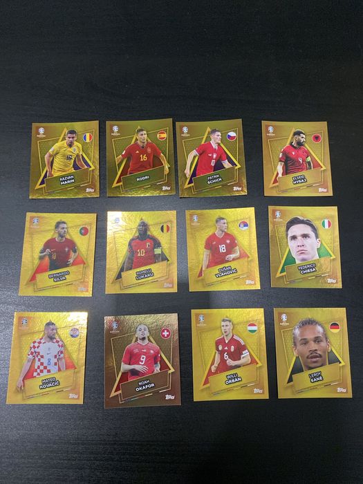 Topps Euro 2024 - SPs nao assinados