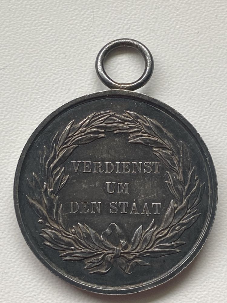 Medal Niemcy Fryderyk Wilhelm III - VERDIENST UM DEN STAAT