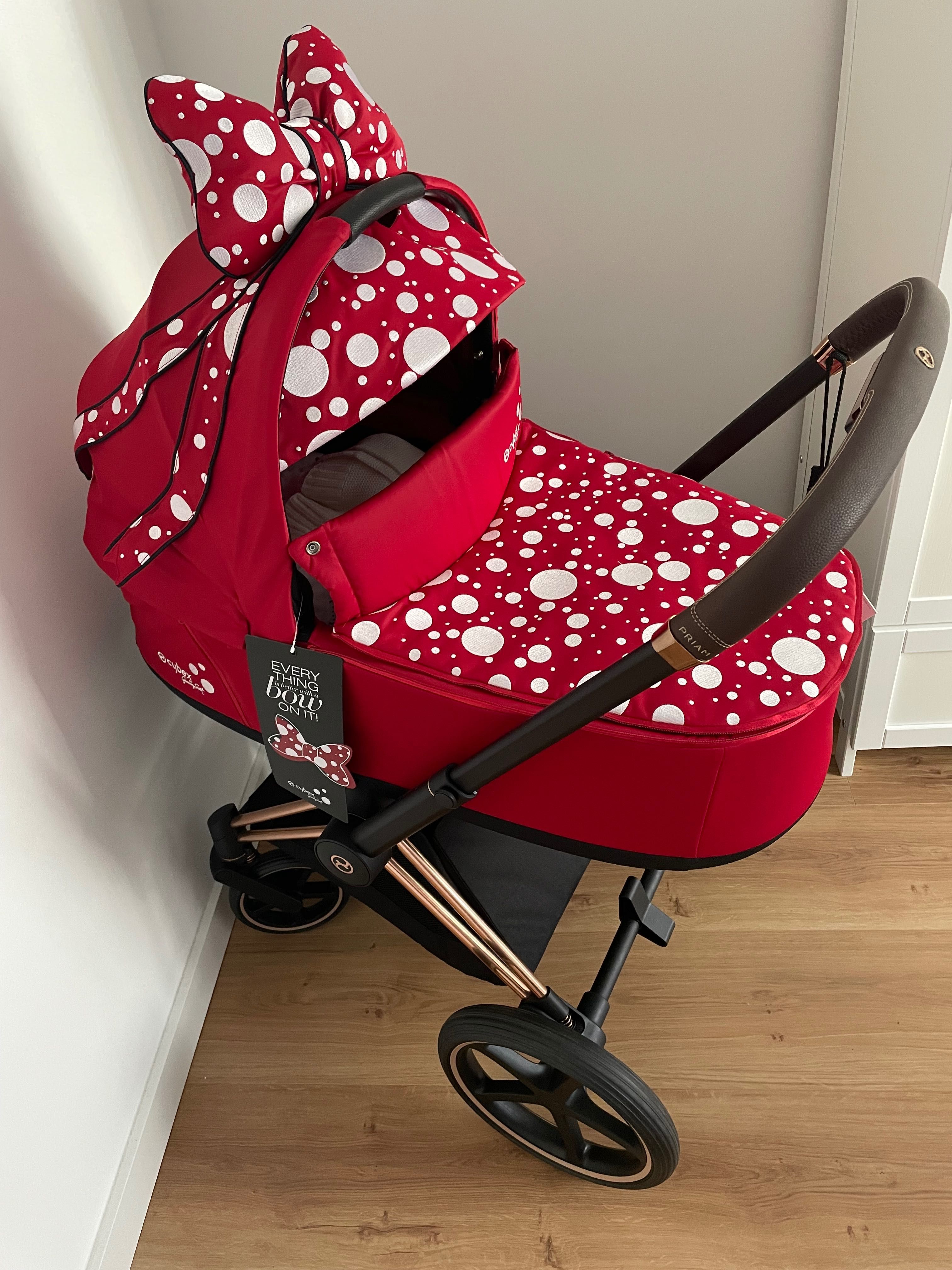 Cybex Priam 2.0 6w1 JEREMY SCOTT jedyny taki komplet dwa foteliki