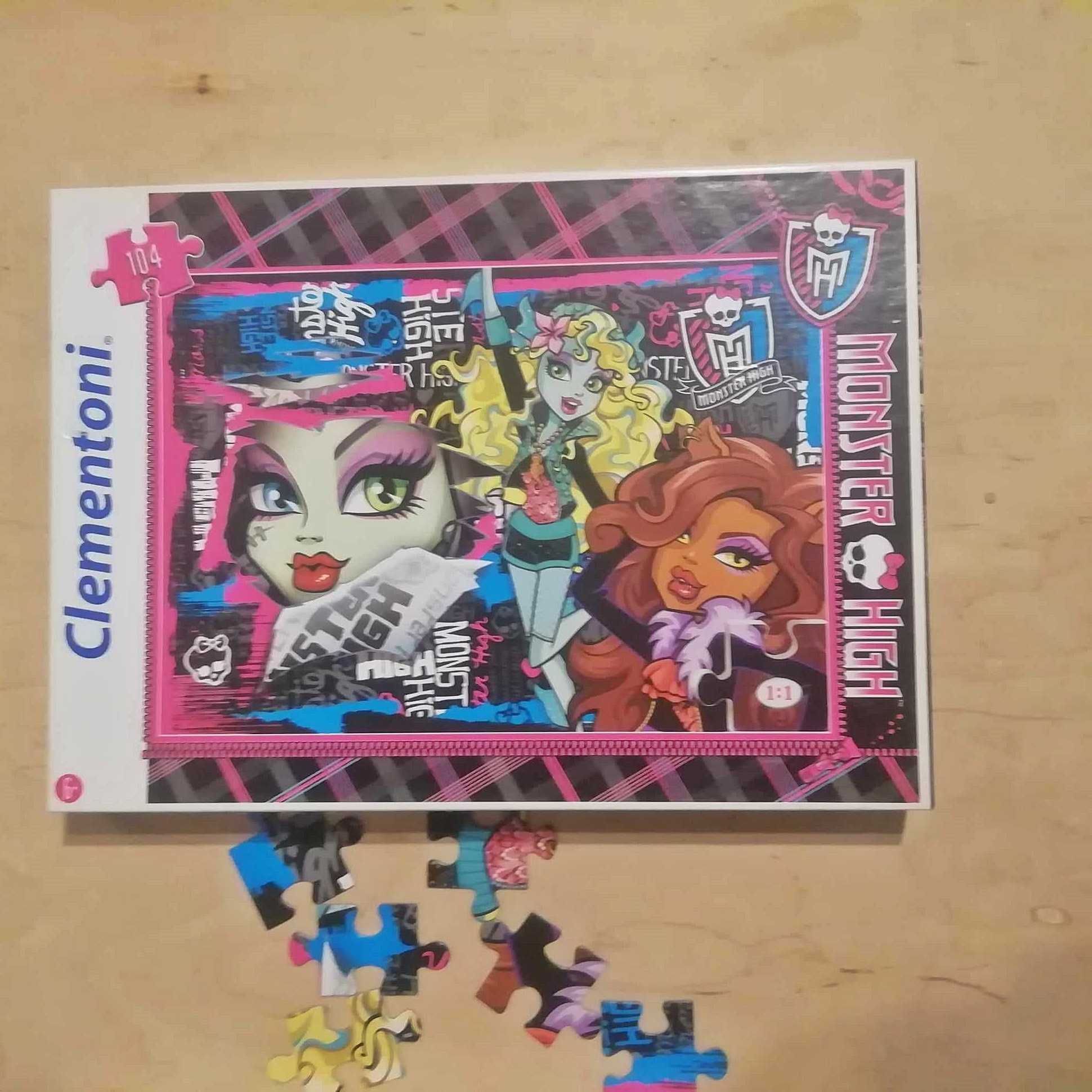 Puzzle, Clementoni, Monster High, 104 el.