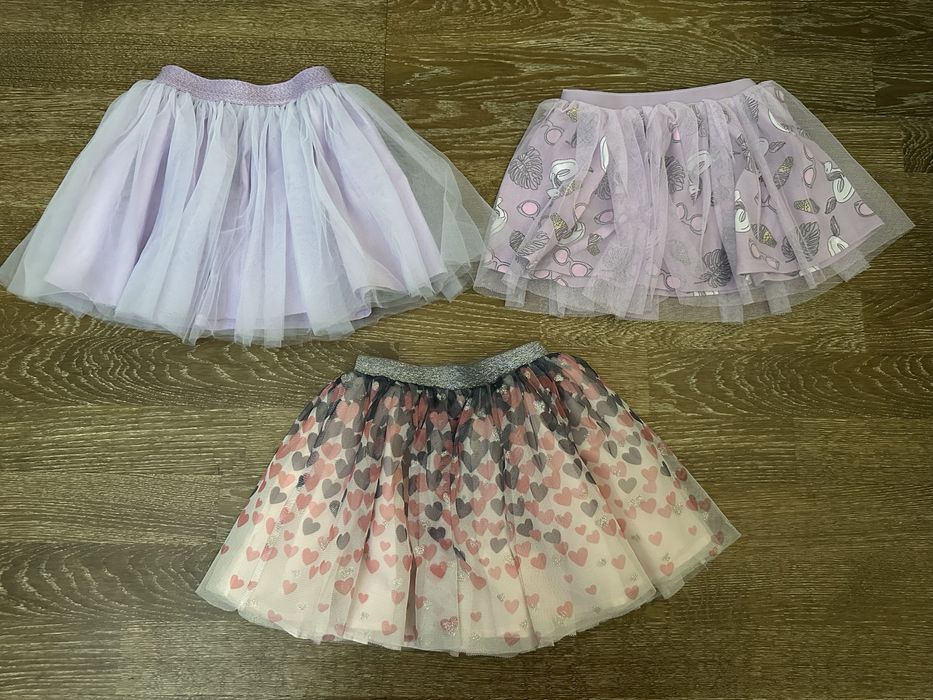 Святкові фатинові юбочки 3-4 98 (новий рік, день народження