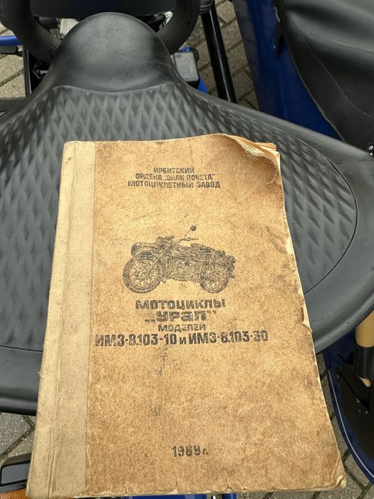 Ural 750cm3 1990r po renowacji