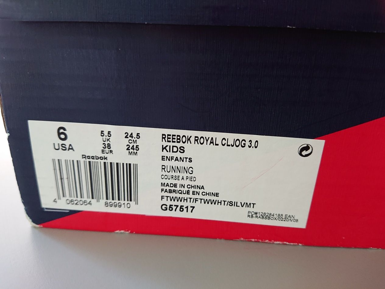 Buty reebok rozm. 38 nowe