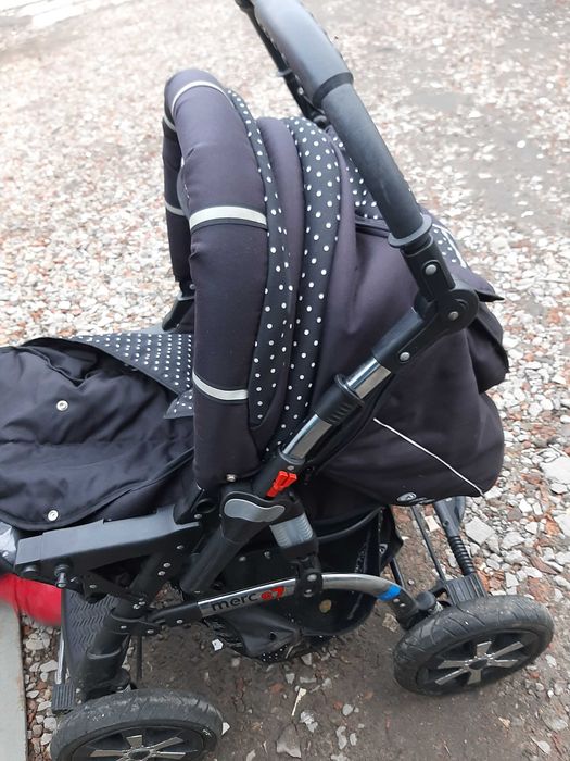 wózek dziecięcy dwustronny baby merc s7