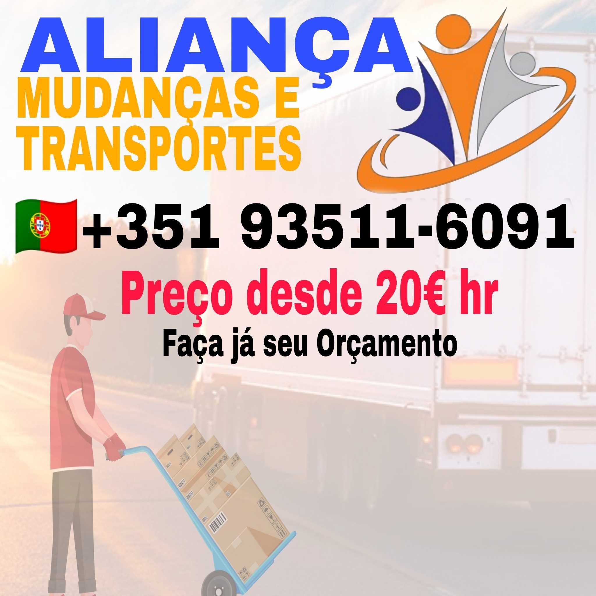 mudanças e transportes
